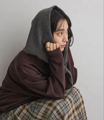 12GG 풀 니들 니트 스카프