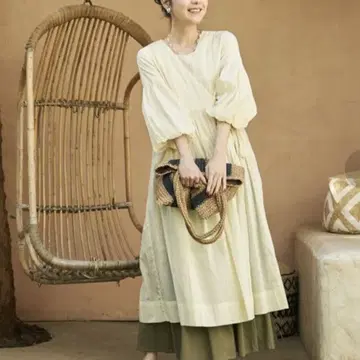 인도 보일 카슈쿨 원피스/랩 원피스