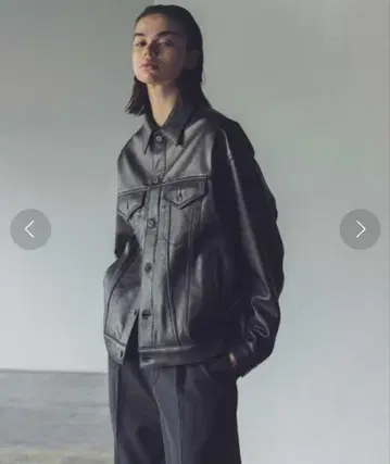 monkey time 블랙 가죽 자켓 L 사이즈