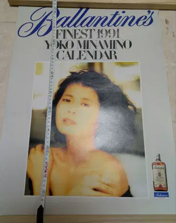 미나미노 요코 발렌타인 1991년 달력 당시 물품
