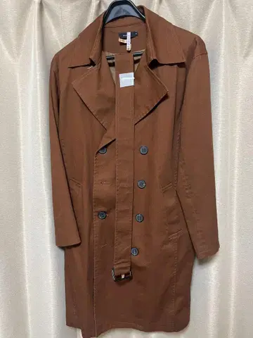 roshell 로쉘 사이즈 M 브라운 트렌치코트 롱 코트