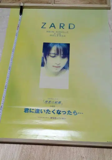 레어 ZARD 사카이 이즈미 싱글 포스터 3종 세트