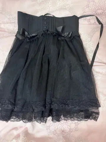 Secret honey 코르셋풍 볼륨 스커트