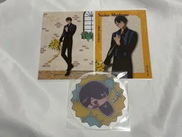 복숭아 우화 GiGO 무타노 무진 브로마이드 코스터 3점