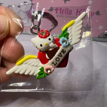 [레어] 헬로키티 엔젤 스트랩