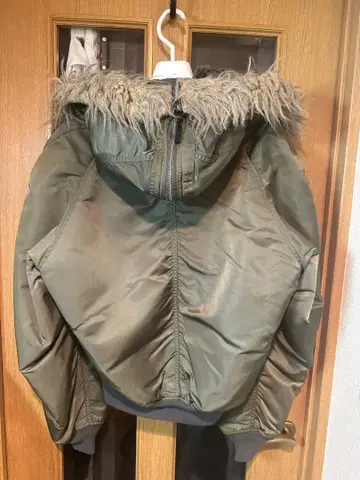 USA제 90s ALPHA 알파 N-2B 플라이트 자켓 L 카키