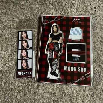 문수아 아크릴 스탠드 & 4컷 사진 세트