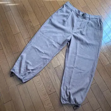 새상품 노안느 라이트 브라운 와이드 팬츠, 배기 팬츠 5L