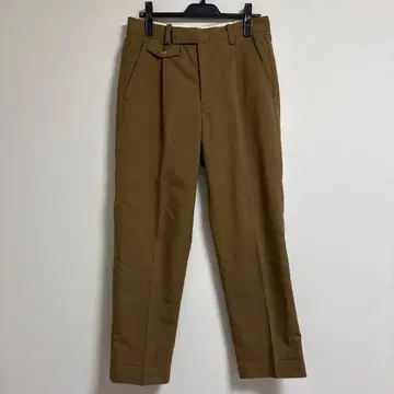 FOUFOU 슬랙스 코인 포켓 스트레이트 슬랙스 팬츠