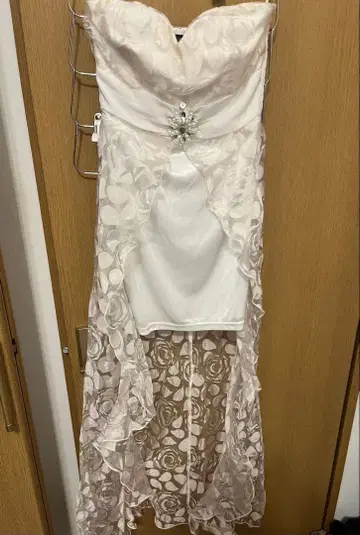 milky way 화이트 플라워 드레스