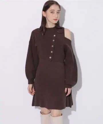 리랜드트루 셋업 미니 원피스