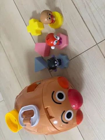 호빵맨 모양 인식 완구 세트