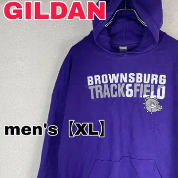 Z398 [GILDAN] 후드 맨투맨 [남성용 XL] 퍼플