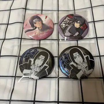 NARUTO 우치하 이타치 캔뱃지 세트