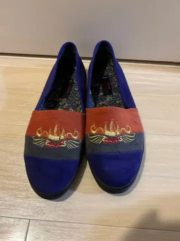 80s BraVas MoomStar 페이즐리 슬립온