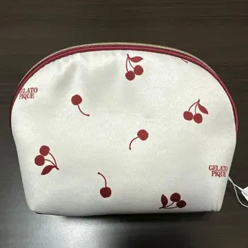 젤라또피케 파우치 체리 파우치 체리 패턴 파우치