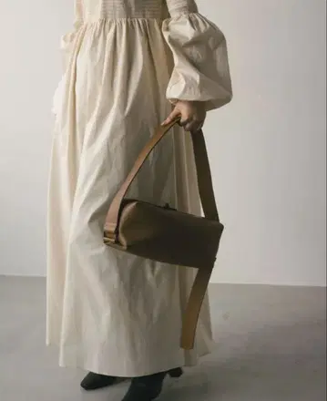 STYLEMIXER 와이드 벨트 스퀘어 백