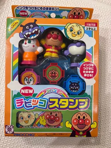호빵맨 치비코 스탬프
