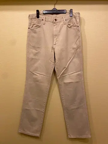 Wrangler USA 90S 베이지 데님 팬츠