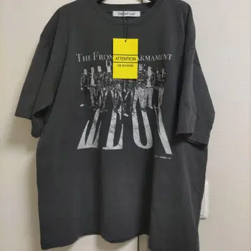 크로우즈 dress camp T셔츠 무장전선 T셔츠 사이즈 L 블랙