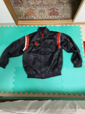 HONDA 스태프 나일론 자켓 블랙