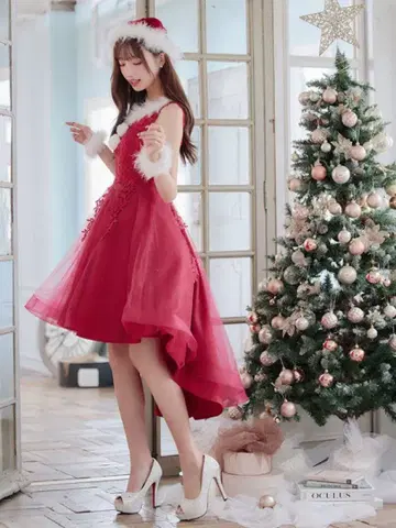 JEWEL 산타 코스프레 드레스