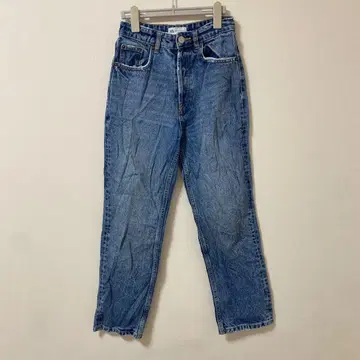 [ 새상품급 ] ZARA 스트레이트 데님 블루 사이즈 34