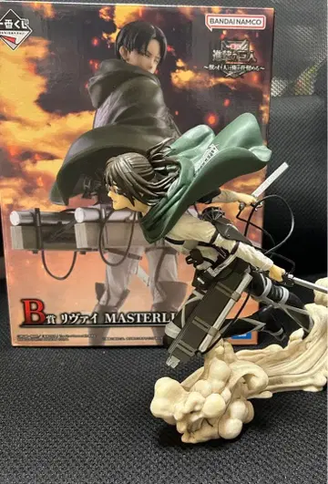 제일복권 진격의 거인 땅울림 한지 피규어 C상 리바이 A상