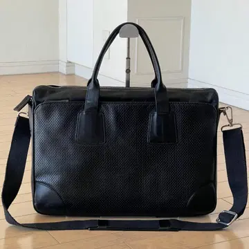 [ 새상품급 정가 110,000엔 ] 빌앰버그 펀칭 가죽 브리프