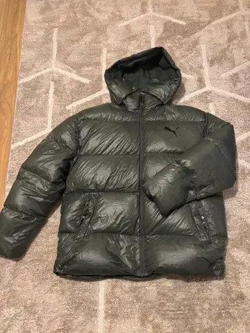 PUMA 후드 부착 다운 자켓 XL