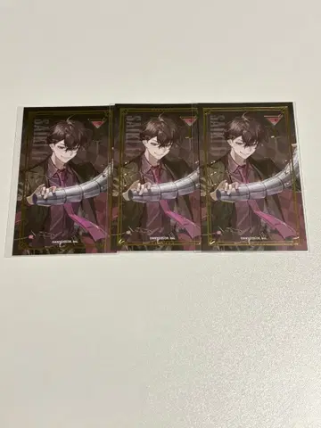 니지산지 칵테일 카드 HEROIC BAR 아니카페 사에키 잇테츠