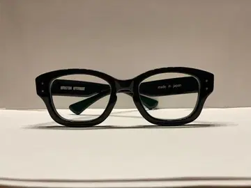 EFFECTOR after beat 보스턴형 검은색 테두리 안경