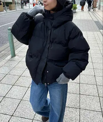 CANAL JEANE 후드 퍼퍼 자켓 [ 미착용 새상품 ]