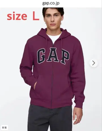 [온라인 즉완상품] GAP 지퍼 후드티 L 사이즈