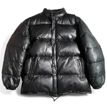 킹 사이즈 윈드 아머 다운 자켓 가죽