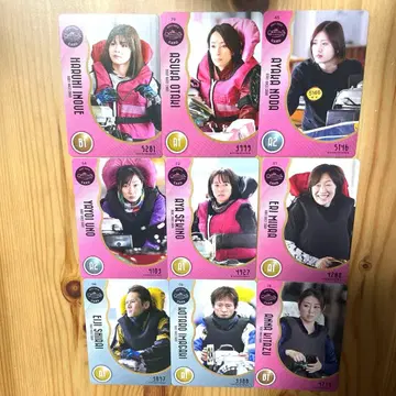 보트 레이스 경정 트레이딩 카드 묶음 판매