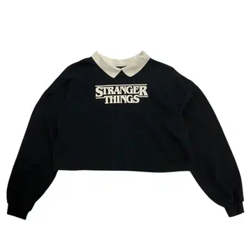 StrangerThings 기묘한 이야기 크롭 맨투맨 레어