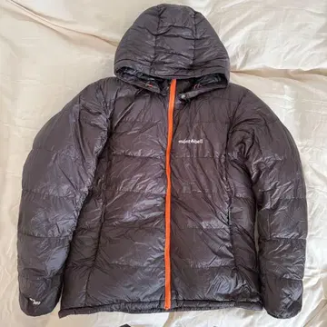 몽벨 알티플라노 다운 후드티 남녀 공용 L 사이즈 스태프 백 없음