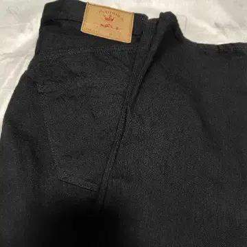 아나토미카 314 테이퍼드 블랙 원 워시