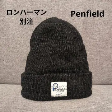 Penfield x RHC Ron Herman 콜라보 니트 모자 블랙