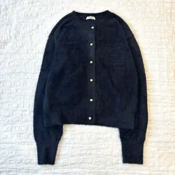 25AW 새상품급 green lebel relaxing 페더 가디건