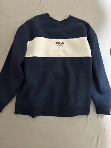 FILA 네이비 화이트 트레이닝복 남녀 공용