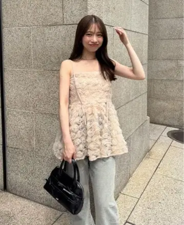 Chico 로즈튤페플럼 블라우스