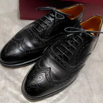 구 그랜슨 블랙 윙팁 영국제 사이즈 표기 6EF 6아이렛