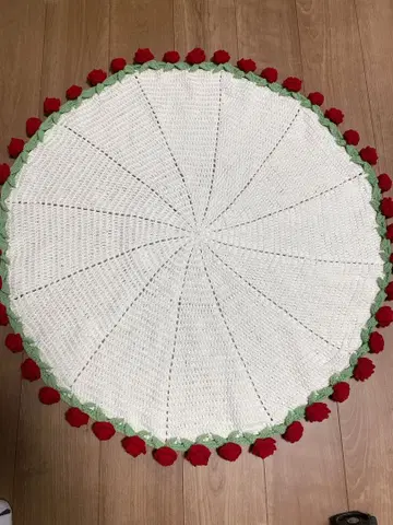 꽃다발 담요 붉은 장미