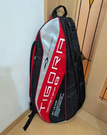 TIGORA 테니스 라켓 백 빨검