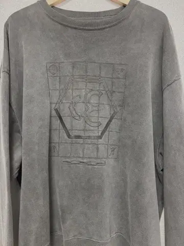 C.E CAV EMPT 오버다이 워시 맨투맨 C.E