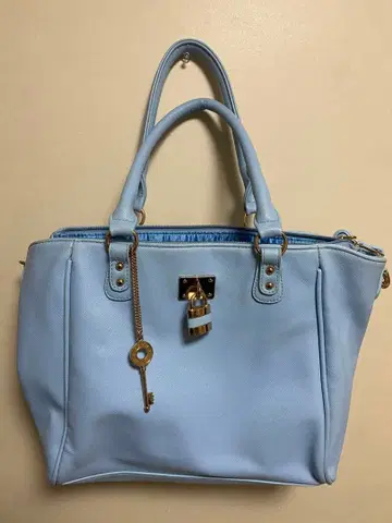 CECIL McBEE 스카이블루 핸드백