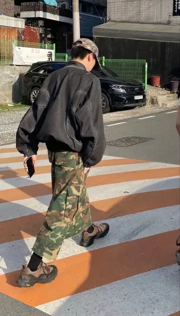 side service Vein Washed Jacket size2