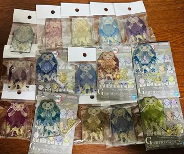 귀멸의 칼날 제일복권 이어받는 자 G상 부적풍 아크릴 참 풀컴프